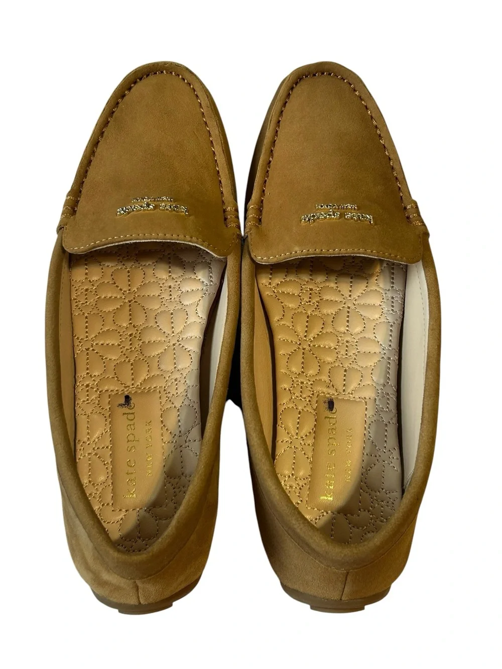 kate spade Tan Suede Men’s Slip-On Loafers